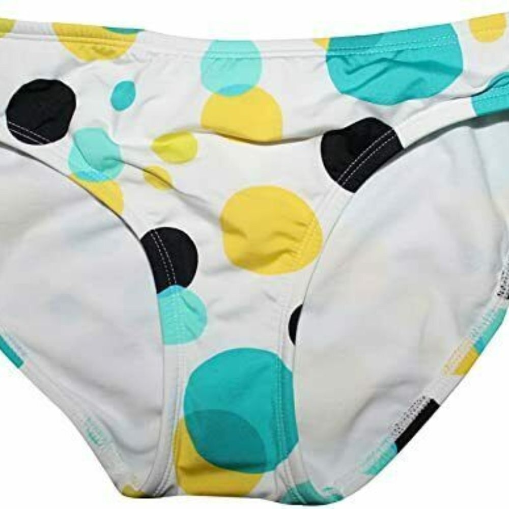 Jag White Polka Dot Bikini Bottom Size .XL